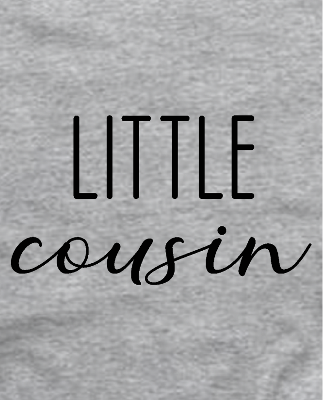  Marškinėliai Little cousin